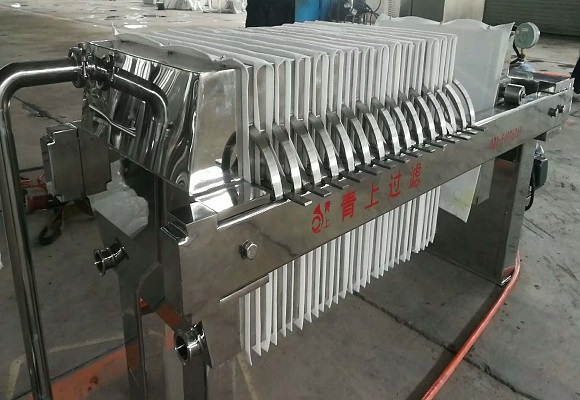 不銹鋼板框壓濾機操作流程